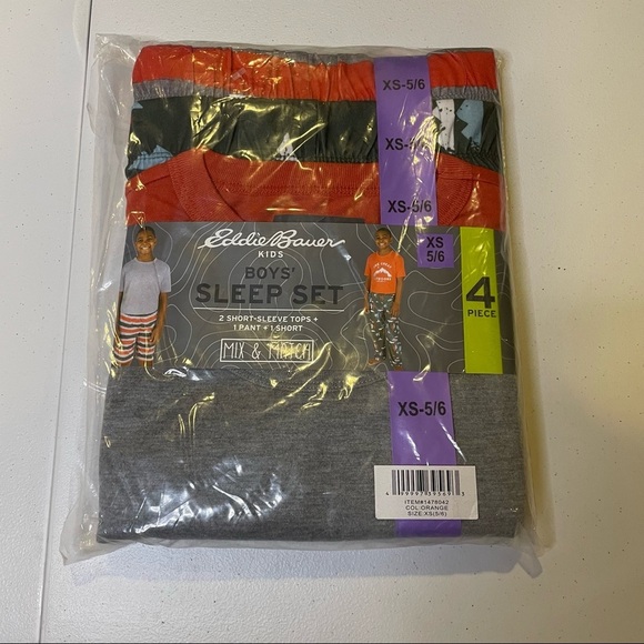 Eddie Bauer kids boys sleep set - Picture 1 of 3
